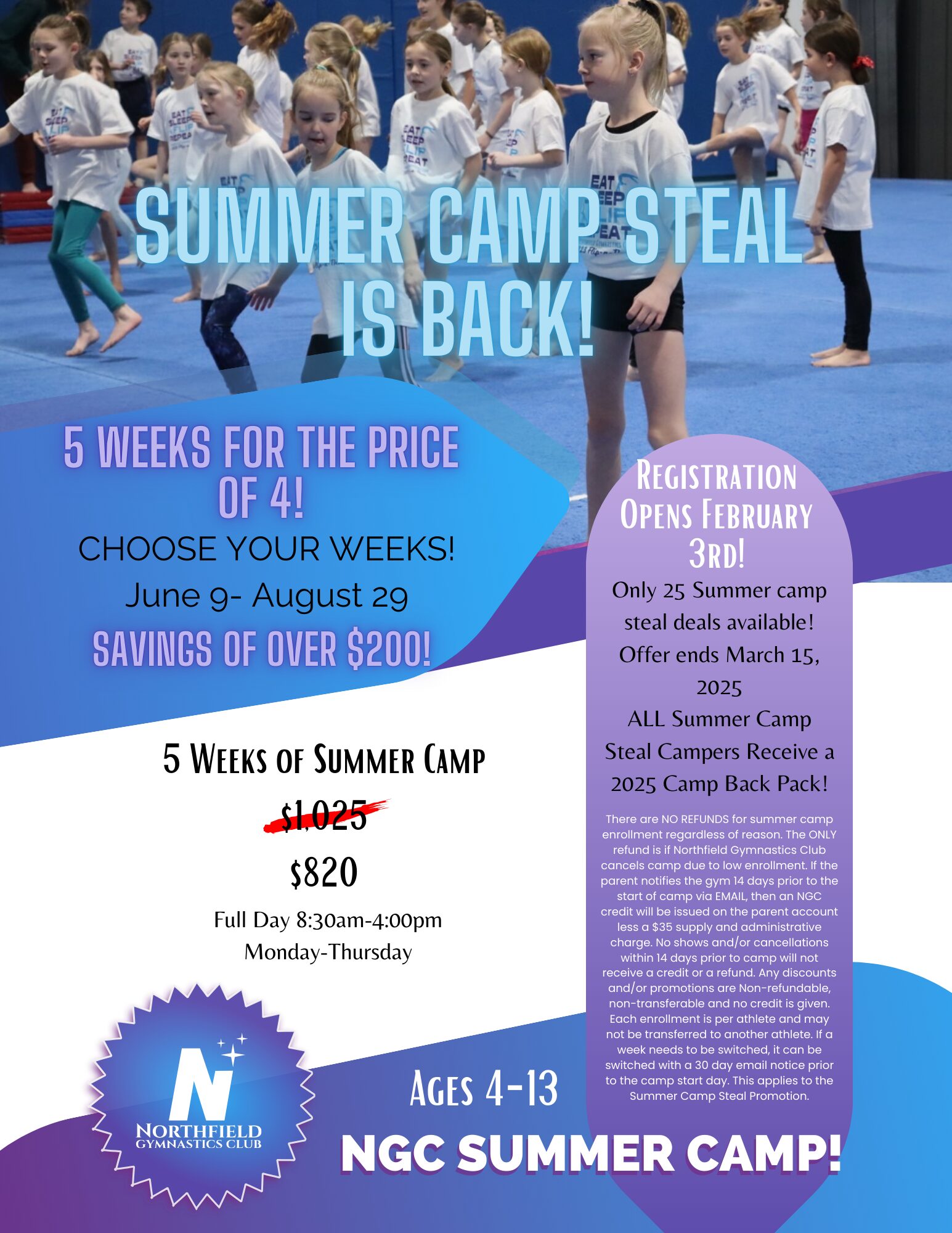 2025 NGC Summer Camp